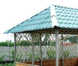 Беседки из металла - вариант 3