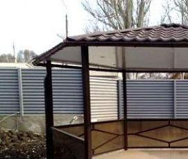 Беседки из металла - вариант 2