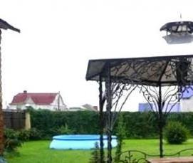 Беседки кирпично деревянные - тип 1