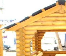 Беседки конструкторы деревянные - тип 4