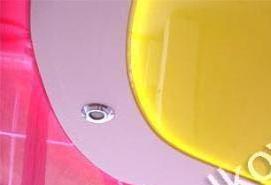 Бесщелевые двухуровневые натяжные потолки - модель 2