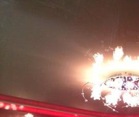 Бесшовные натяжные потолки - модель 2