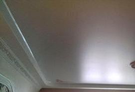 Бесшовные сатиновые натяжные потолки - модель 3