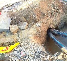 Бестраншейная прокладка коммуникаций - модель 4