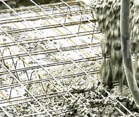 Бетон армированный фиброй - модель 2