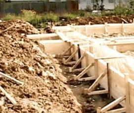 Бетон для фундамента частного дома - модель 1