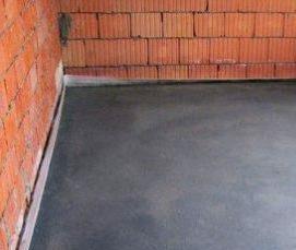 Бетон для стяжки пола - модель 1