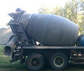 Бетон с доставкой в районе - модель 2