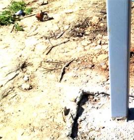 Бетонирование столбов - вариант 3