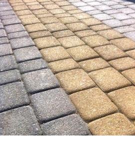 Бетонная брусчатка - модель 1