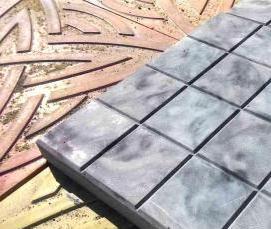 Бетонная тротуарная плитка 300х300х30 - тип 3