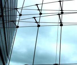 Безрамное фасадное остекление - тип 2