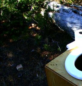 Биотуалет для кемпинга без запаха - вариант 4