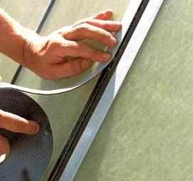 Битумная алюминиевая лента для кровли - вариант 3