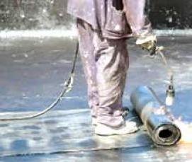 Битумная гидроизоляция бетона - вариант 3