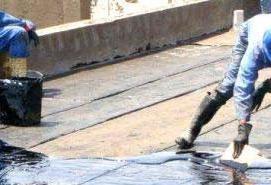 Битумная гидроизоляция кровли - вариант 3