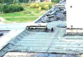 Битумная гидроизоляция кровли - вариант 2