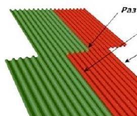 Битумный шифер - модель 4