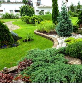 Благоустройство частной территории - вариант 2