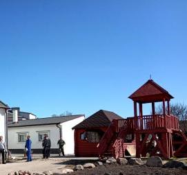 Благоустройство территории храма - модель 4