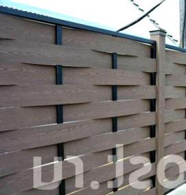 Благоустройство территории: ограждение - вариант 4