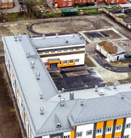 Благоустройство территории школы - вариант 3