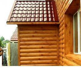 Блок-хаус 190 мм - тип 1