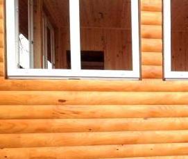 Блок-хаус бревно - тип 3