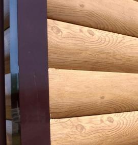 Блок-хаус дерево - вариант 3