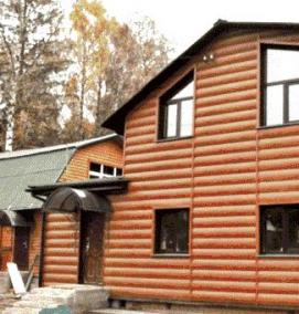 Блок-хаус деревянный - вариант 2