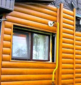 Блок-хаус для наружной отделки - тип 4