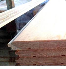 Блок-хаус имитация бруса - тип 1