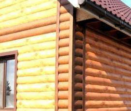 Блок-хаус под брус - модель 2