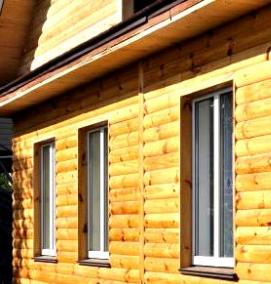 Блок-хаус Ясень - тип 1