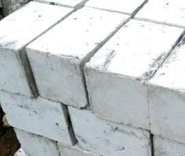 Блок фундаментный сплошной 400х200х200 мм - вариант 1