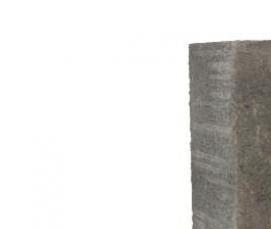 Блок перегородочный керамзитобетонный полнотелый - вариант 1