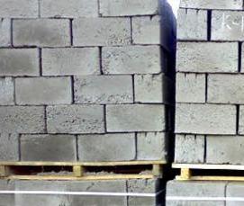 Блок перегородочный пескобетонный - вариант 1