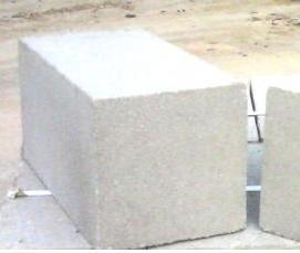 Блок полнотелый фундаментный - модель 1