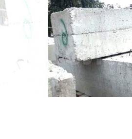 Блоки фундаментные бу - тип 3