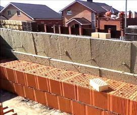 Блоки с утеплителем для строительства - тип 1