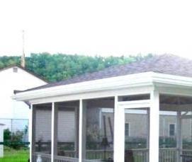 Большая летняя беседка - тип 1