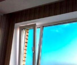 Большие пластиковые окна - модель 1