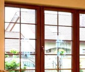 Большие пластиковые окна - модель 4