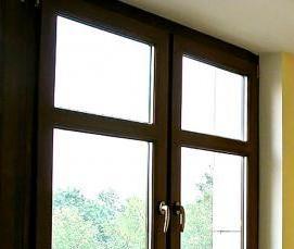 Большие пластиковые окна - модель 2