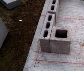 Большие шлакоблоки - модель 2