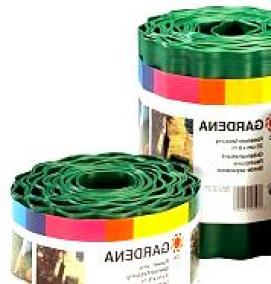 Бордюр для газона - модель 1