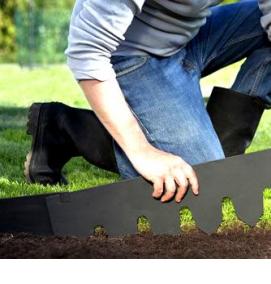 Бордюр для газона - модель 3