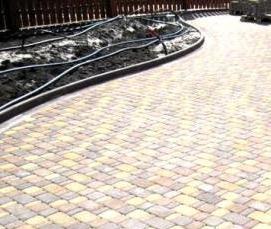 Бордюрный камень тротуарный - модель 3