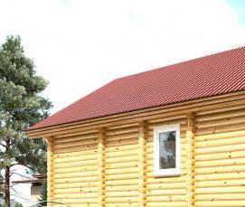 Бревно неоцилиндрованное - вариант 1