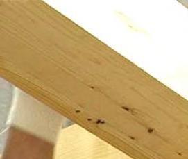 Брус 120х120 мм - модель 4